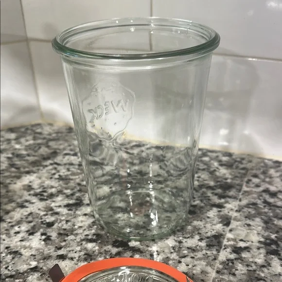 Weck 3/4 liter mold Jar with glass Lid - Picture 5 of 8